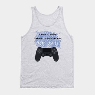 gamer dad gift Tank Top